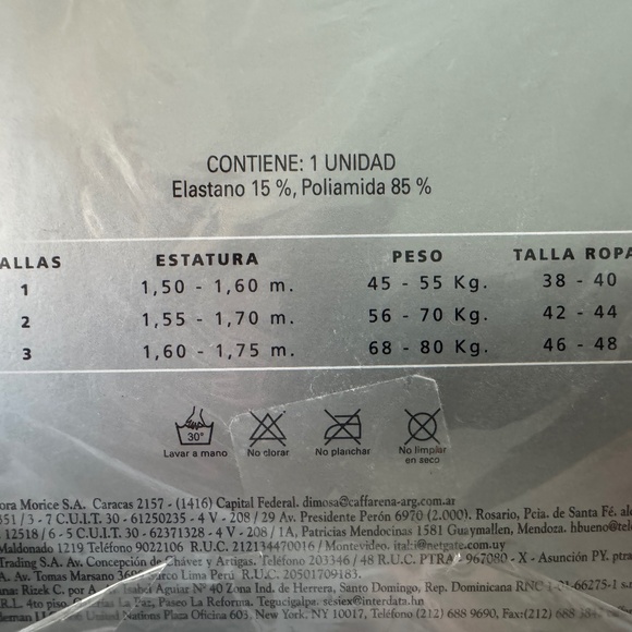 1 Lot of 2 Pairs, Caffarena Diseno, Cacao, Size Talla 2 - Picture 3 of 4